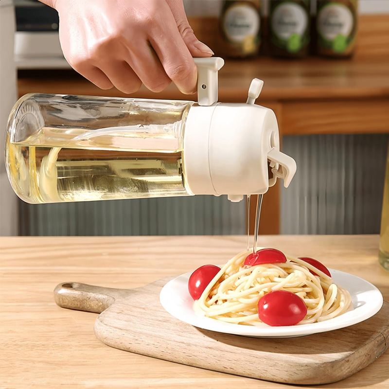 Glass Oil Spray and Dispenser