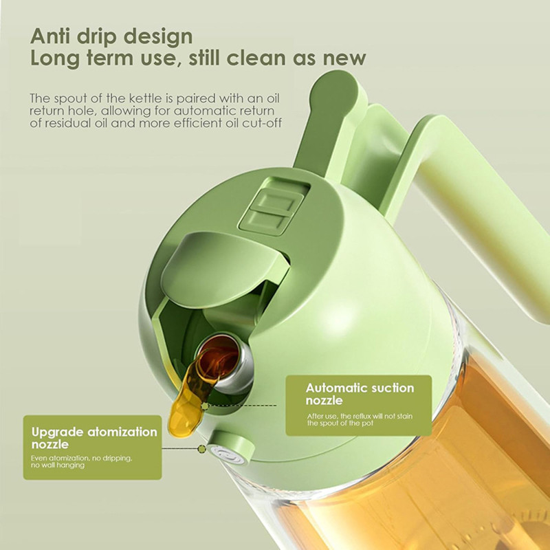 2 in 1 Glass Oil Dispenser