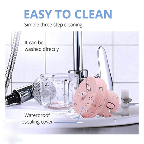 Portable Wireless Electric Garlic Food Chopper