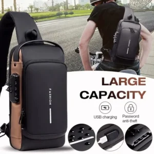 Anti-Theft Cross Body Bag