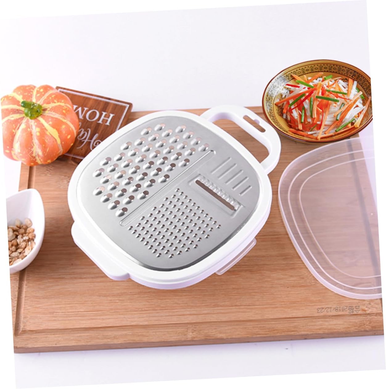 4-in-1 Multi Grater with Case & Plastic Cover