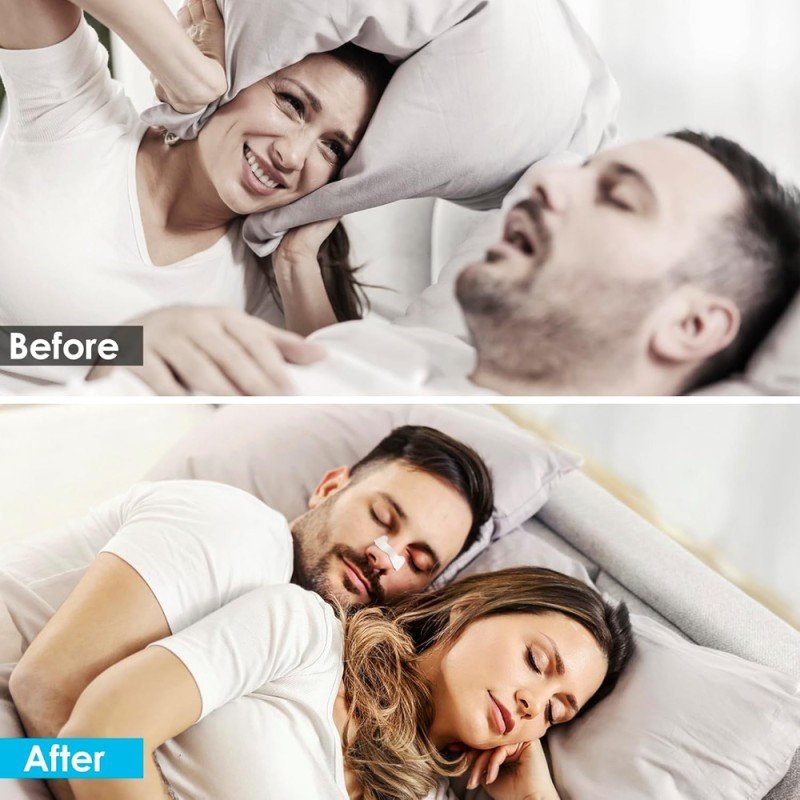Magnetic Breathing Nasal Strips